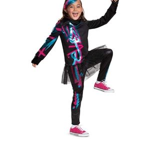 Disguise Lucy LEGO Movie 2 Girls' Costume w/wig